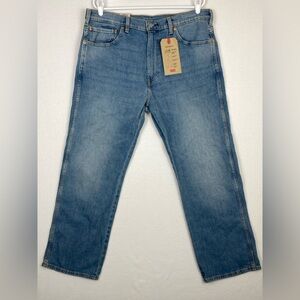 NEW Levi's Western Fit Jeans Mens 38x29 Blue Denim Stretch Cowboy Rodeo Workwear